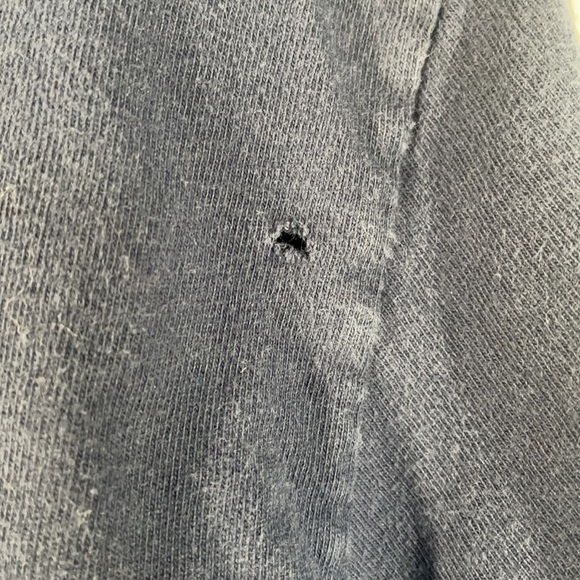 Vintage Hanes Walt Disney World Graphic Blue T-Shirt Relaxed Fit Long Sleeve - Picture 5 of 5